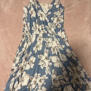 Cynthia Rowley Blue Floral Dress